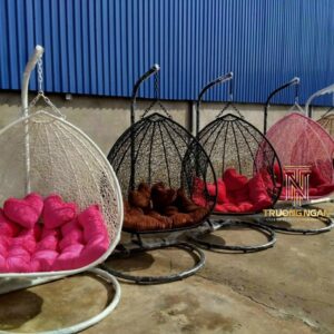 Xích đu trứng mây nhựa