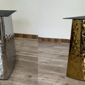 Chân bàn trụ inox mạ