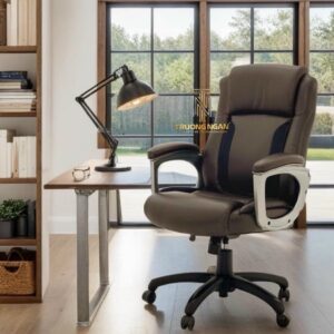 Ghế Văn Phòng Boss Nâu Xuất Khẩu