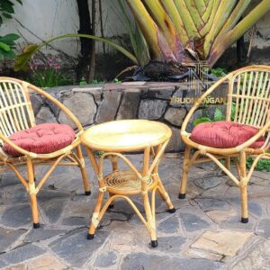 Bộ Ghế Sò Mây 100% Tự Nhiên