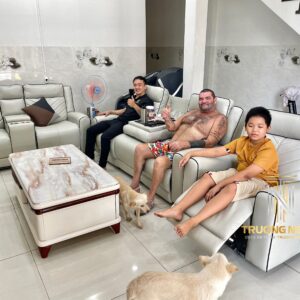 Bộ Sofa Thư Giãn Chỉnh Cơ - Recliner ORION White