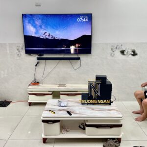 Kệ Tivi & Bàn Trà Mặt Đá Cẩm Thạch Cao Cấp