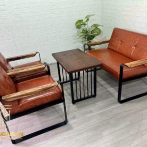 Ghế Sofa Sắt Cafe DRULO Cao Cấp