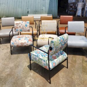 Sofa Cafe Sắt POLI-ARMCHAIR