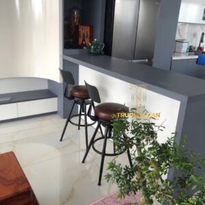 Ghế Bar Xoay Cafe Sắt Retro