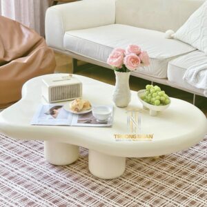 Bàn Sofa Đám Mây Composite 120/80 Cao Cấp