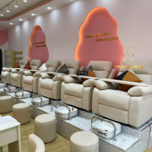 DỰ ÁN NỘI THẤT - LUMI LUX NAIL & SPA - 72A ĐỐNG ĐA - NHA TRANG