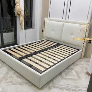 Giường Bọc Nệm MOSS Sang Trọng – Sản Xuất