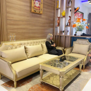 Bộ Sofa Golden Empress Tân Cổ Điển Cao Cấp