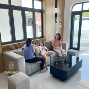 Bộ Sofa MIRANO Bọc Vải AquaClean Trượt Nước Cao Cấp Kèm Bàn Sofa Santino