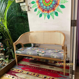 Ghế Sofa Gỗ Tần Bì WORMLEY Cao Cấp